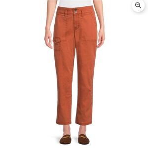 Time and Tru Rust Cargo Pants Size 10